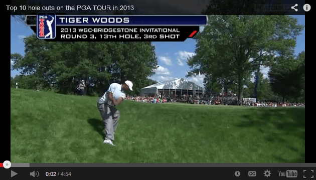 Top 10 Hole Outs Of 2013