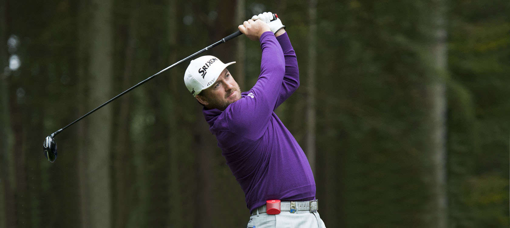 Graeme McDowell Of Northern Ireland In Action During A Pro-Am Round Ahead Of The 2015 British Masters At The Marquess Course, Woburn, In Bedfordshire, England On 7/10/15. Picture: Richard Martin-Roberts | Golffile