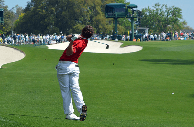 controlling nerves in golf