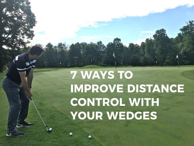 distance control with wedges