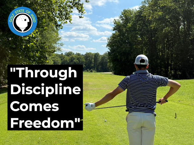 Discipline In Golf
