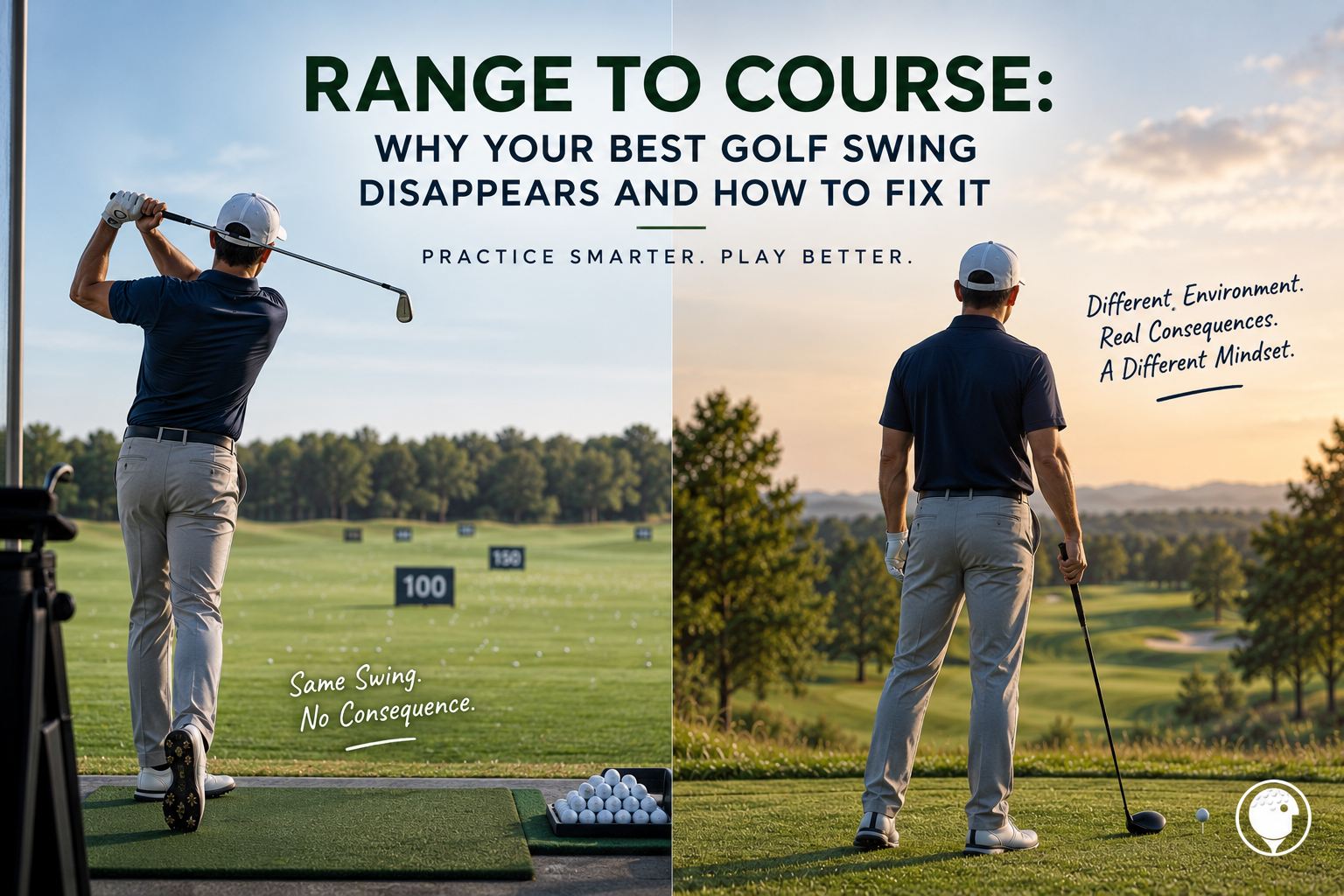 Range To Course: Why Your Best Golf Swing Disappears And How To Fix It