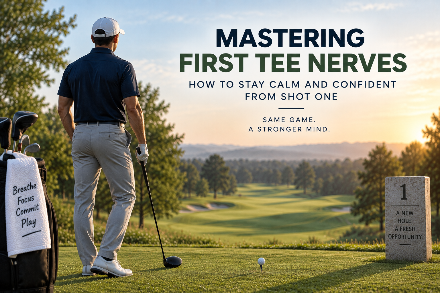 Mastering First Tee Nerves: How To Stay Calm And Confident From Shot One