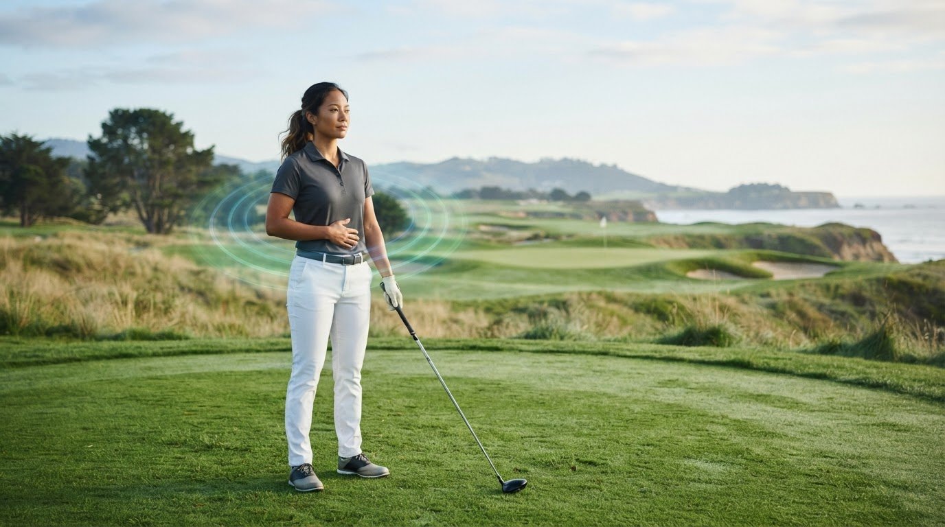 How To Use Golf Breathing Techniques To Stay Calm Before Every Swing
